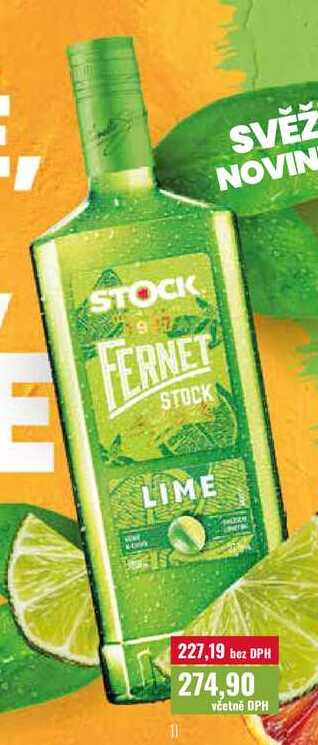 FERNET STOCK LIME 1l