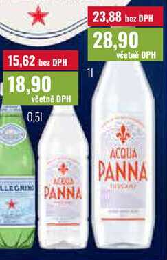 ACQUA PANNA 0,5l, 1l