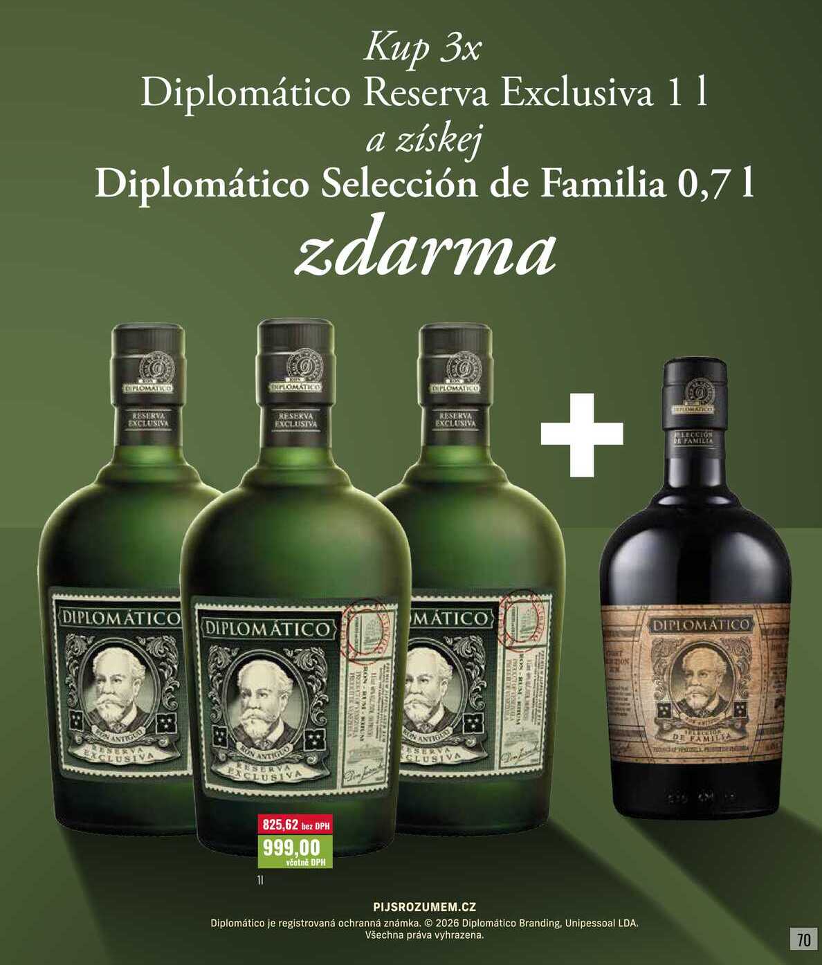 Diplomático Reserva Exclusiva 1l