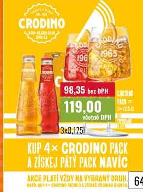 CRODINO 3x0,175l