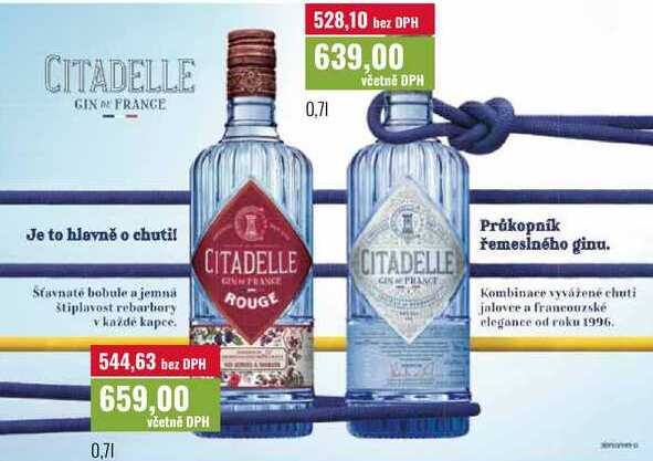 CITADELLE GIN 0,7l