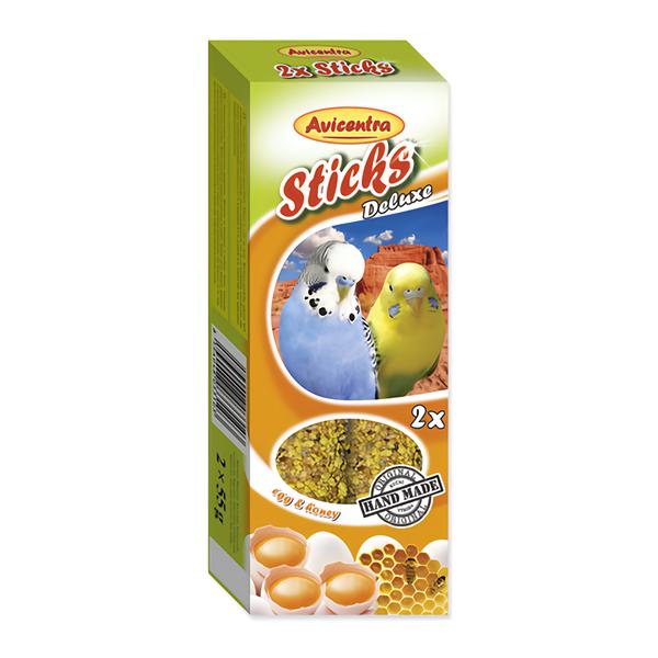 Avicentra Tyčinky pro andulky s vejci a medem 2x55g