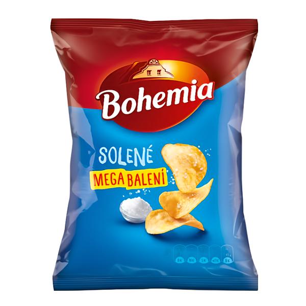 Bohemia chips solené