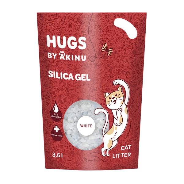 Akinu HUGS by  Silika gel bílý stelivo pro kočky