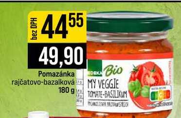 Pomazánka rajčatovo-bazalková 180 g