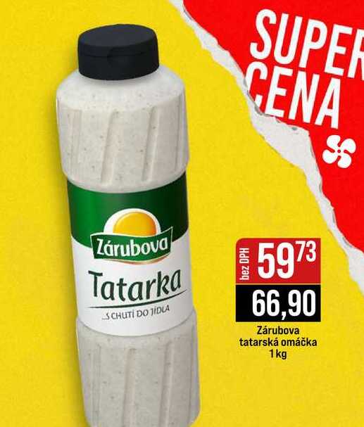 Zárubova tatarská omáčka 1kg