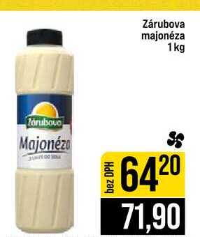 Zárubova majonéza 1kg