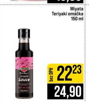 Miyata Teriyaki omáčka 150 ml 