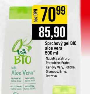 Sprchový gel BIO aloe vera 500 ml