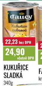 KUKUŘICE SLADKÁ 340g