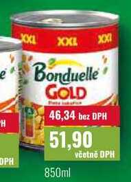 Bonduelle Gold Zlatá kukuřice 850ml