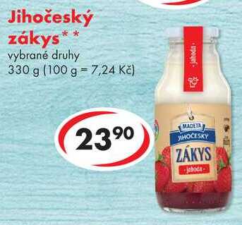 Jihočeský zákys, 330 g 