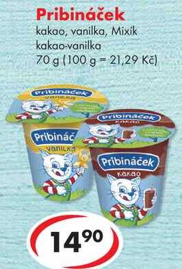 Pribináček, 70 g