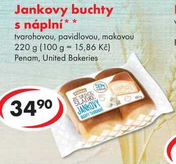 Jankovy buchty s náplní, 220 g 