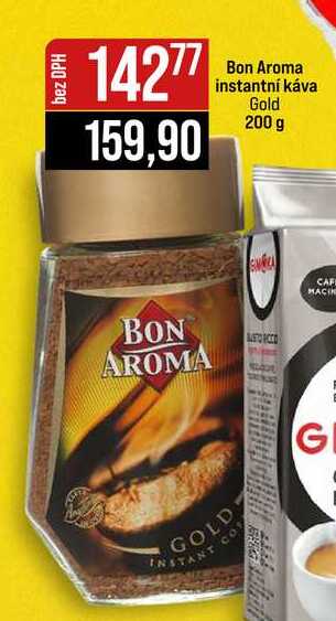 Bon Aroma instantní káva Gold 200 g