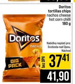 Doritos tortillas chips nachos cheese hot corn chilli 180 g 