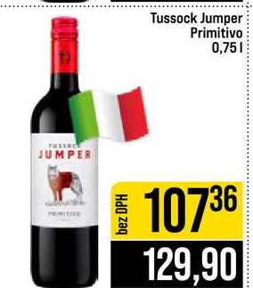 Tussock Jumper Primitivo 0,75l