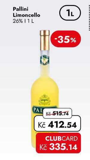 Pallini Limoncello 26% 1L