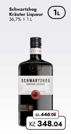 Schwartzhog Kräuter Liqueur 36,7% 1 L