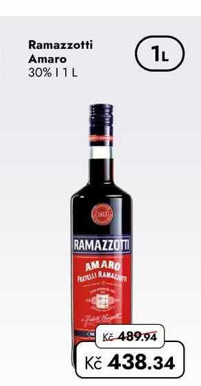 Ramazzotti Amaro 30% 1 L