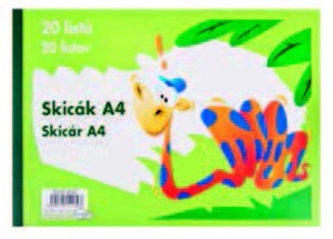 Skicák A4
