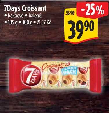 7Days Croissant, 185 g