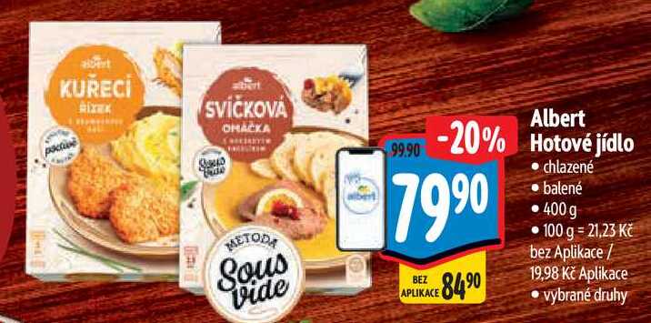 Albert Hotové jídlo, 400 g