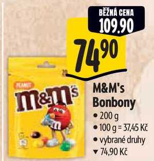 M&M's Bonbony, 200 g