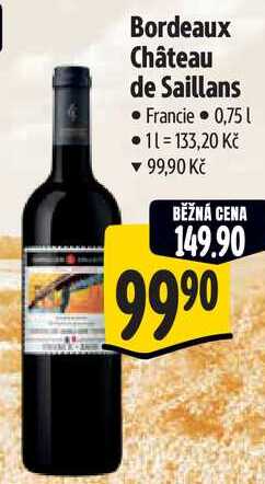 Bordeaux Château de Saillans, 0,75 l