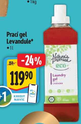 Prací gel Levandule, 1 l