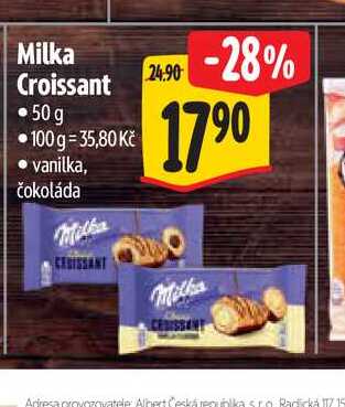 Milka Croissant 50g