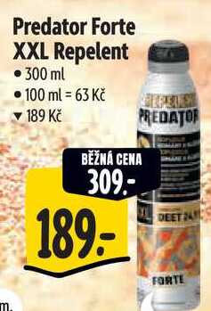 Predator Forte XXL Repelent, 300 ml
