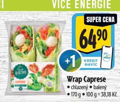 Wrap Caprese 170 g