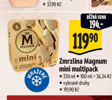  Zmrzlina Magnum mini multipack  330 ml  