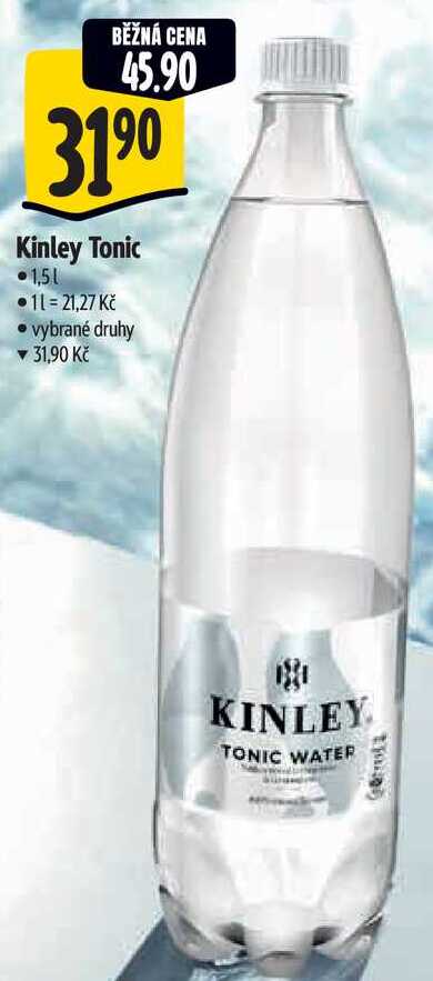 Kinley Tonic, 1,5 L