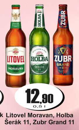 Litovel Moravan, Holba Šerák 11, Zubr Grand 11