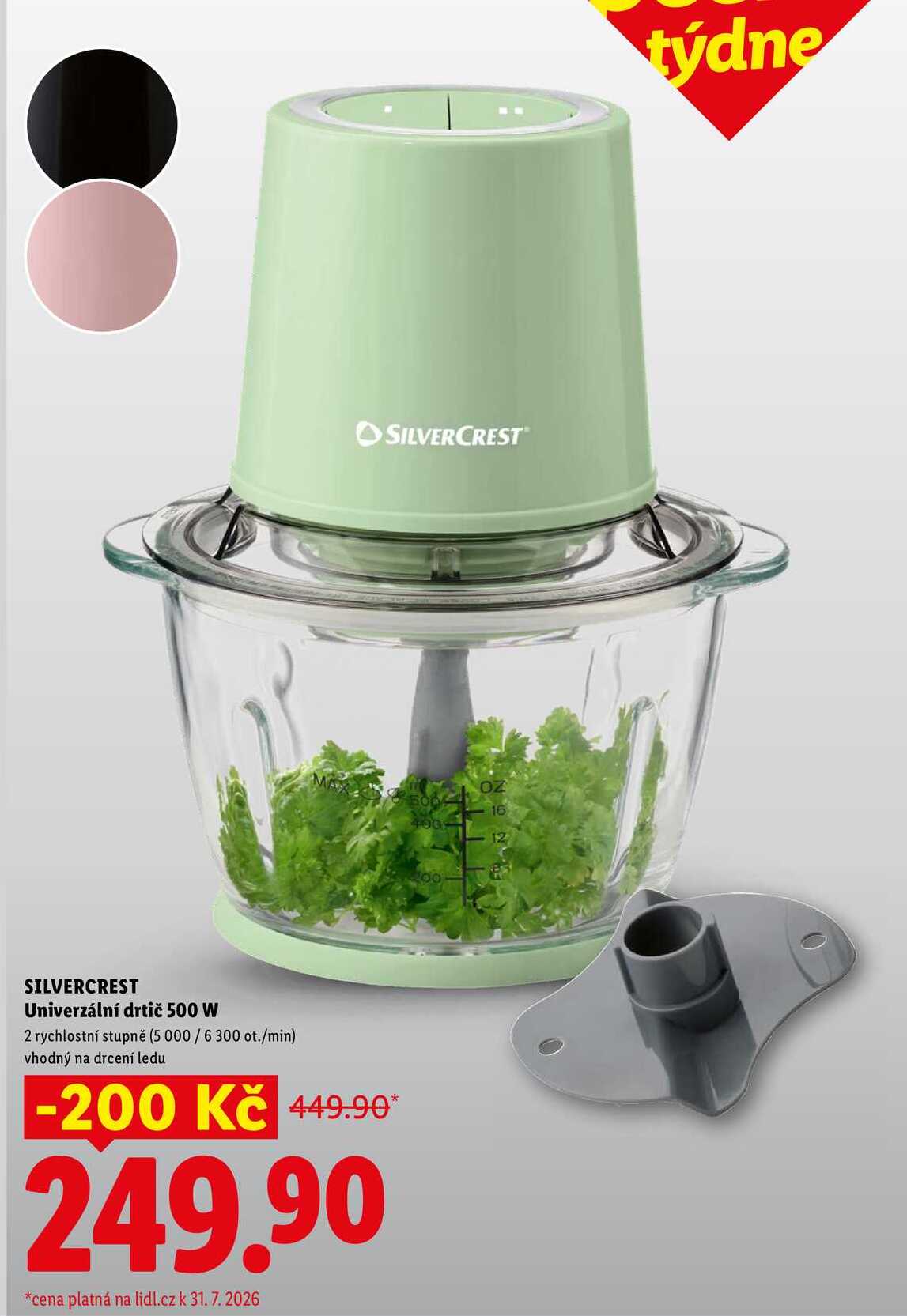 SILVERCREST Univerzální drtič 500 W