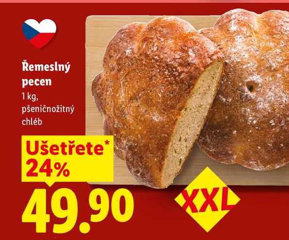 Řemeslný pecen, 1 kg
