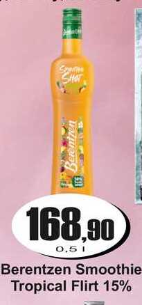 Berentzen Smoothie Tropical Flirt 15% 0,5 L