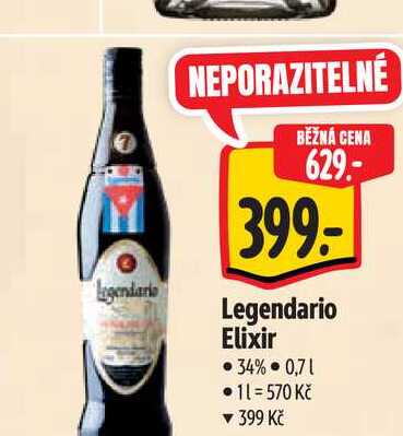  Legendario Elixir 0,7 l