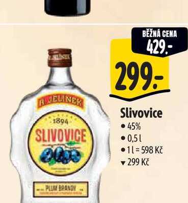 Slivovice 45% 0,51