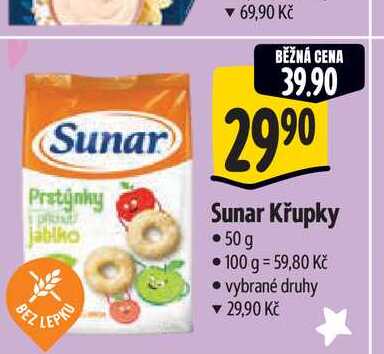 Sunar Křupky 50g