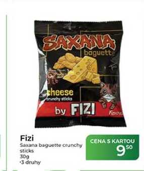FIZI Saxana baguette crunchy sticks 30 g