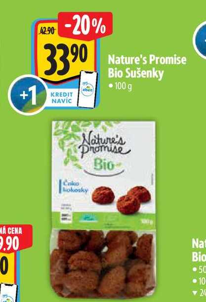 Nature's Promise Bio Sušenky 100 g