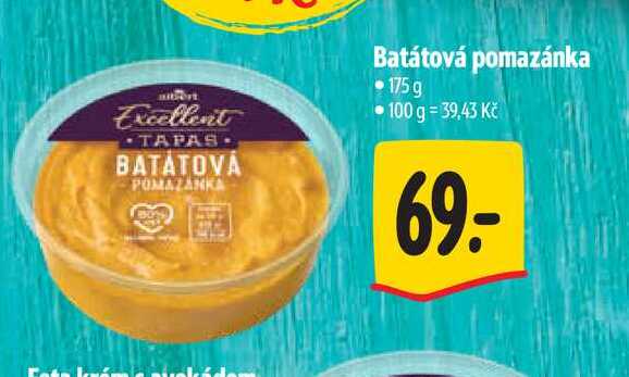 Batátová pomazánka 175g