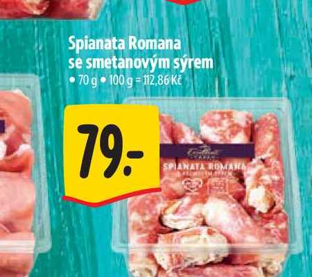 Spianata Romana se smetanovým sýrem 70 g
