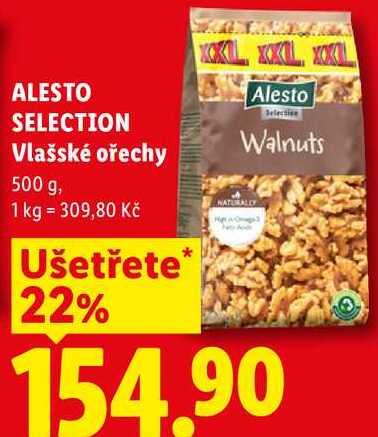 ALESTO SELECTION Vlašské ořechy, 500 g