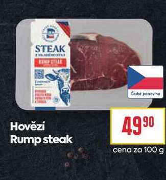 Hovězí Rump steak 100g