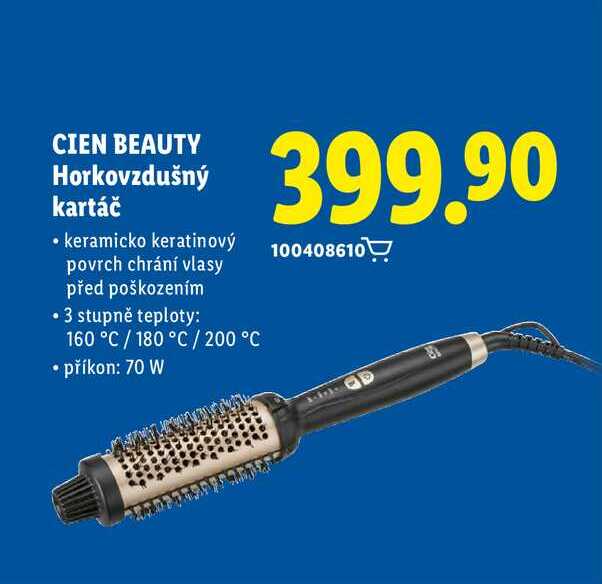 CIEN BEAUTY Horkovzdušný kartáč,
