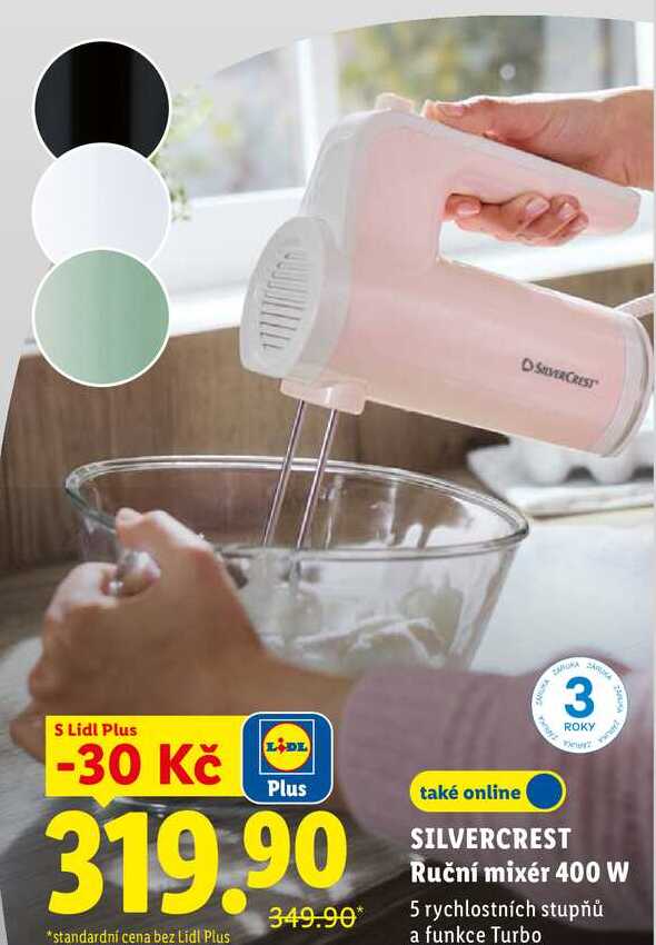 SILVERCREST Ruční mixér 400 W